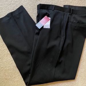 Nwt Reunion men's  black dress pant 34x32